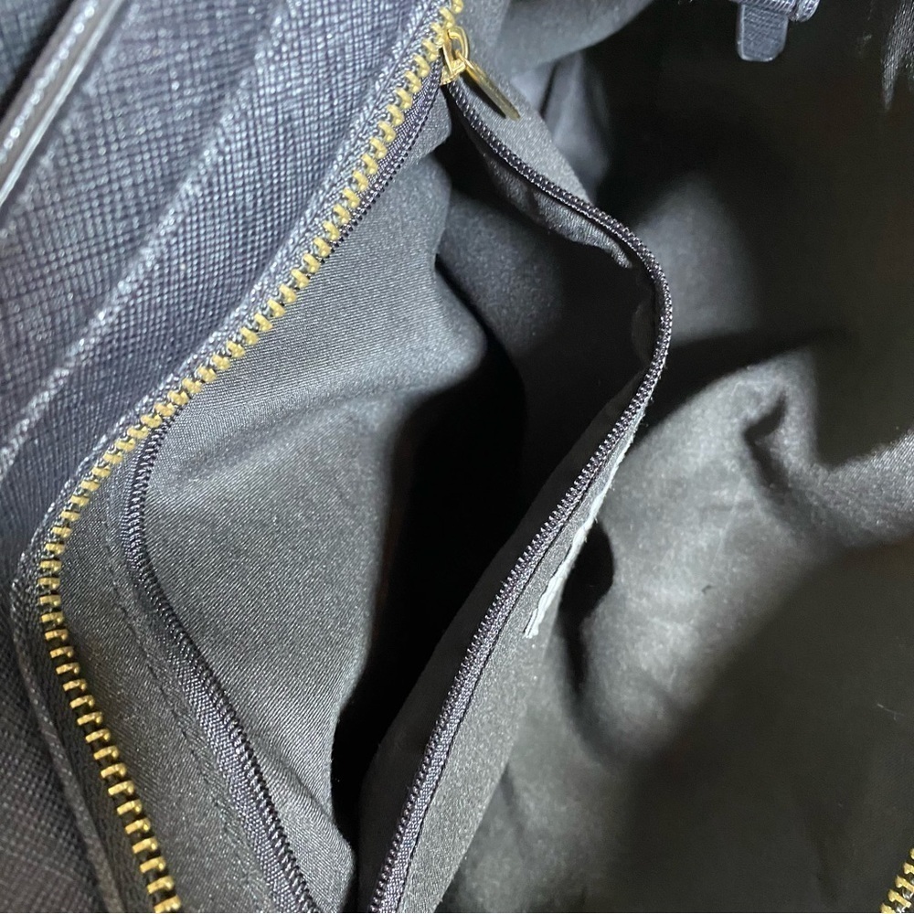 Reaction by Kenneth Cole Top Handle Black Satchel - Picture 7 of 16